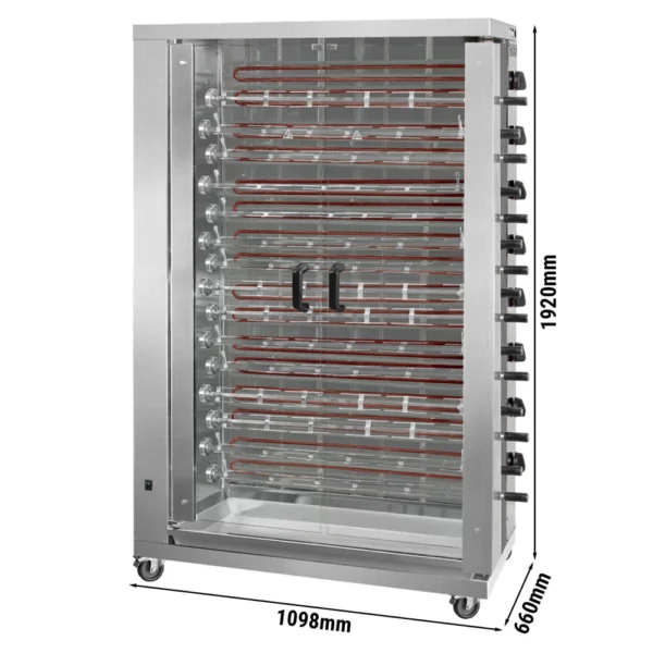 Asador de pollos Gigan 15 espadas